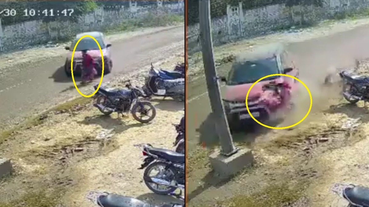 ग्रेटर नोएडा वेस्ट में भीषण सड़क हादसा: नाबालिग कार चालक ने महिला को कुचला, मौत