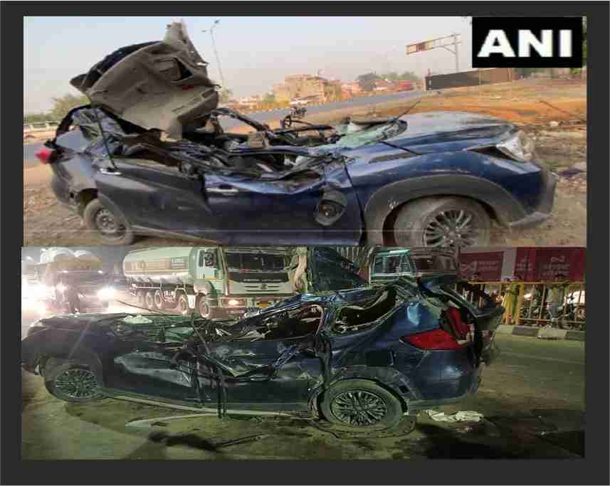 UP के हापुड़ में दर्दनाक सड़क हादसा, हाईवे पर बेकाबू कार ट्रक से भिड़ी,…हादसे में 6 लोगों की मौत