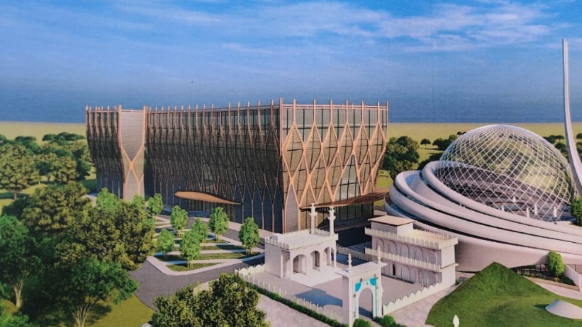 Unveiling of Sacred Black Stone Bricks from Mecca for Construction of Ayodhya Mosque